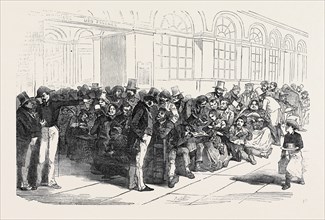 THE FRENCH LOAN: SCENE AT THE HOTEL OF THE MINISTER OF FINANCE, RUE DE RIVOLI, PARIS