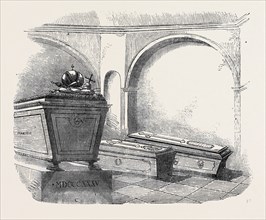 TOMB OF NAPOLEON II., IN THE IMPERIAL VAULT, IN THE CHURCH OF THE CAPUCHINS, AT VIENNA