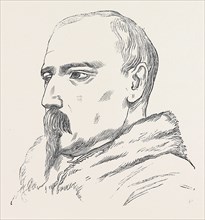 GENERAL BOSQUET, THE CAPTOR OF THE MALAKOFF, FROM A DRAWING BY E. ARMITAGE, THE FALL OF SEBASTOPOL,