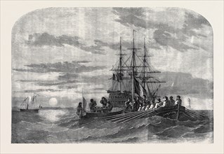 SKETCH IN THE BALTIC, A FRENCH FUNERAL AT SEA
