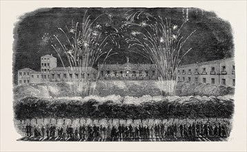 INAUGURATION OF THE KING OF PORTUGAL, ILLUMINATION AND FIREWORKS AT OPORTO