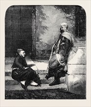 SPAHI AND ZOUAVE, personal attendants of Marshal Pelissier, at the seat of war.
