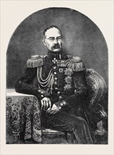 PRINCE GORTSHAKOFF, COMMANDER-IN-CHIEF OF THE RUSSIAN ARMY IN THE CRIMEA