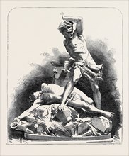 THE PARIS UNIVERSAL EXHIBITION: PARIAN GROUP, "CAIN AND ABEL" BY A. CARRIER