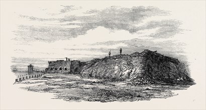 SOUTH WEST ANGLE OF KINBURN, AFTER THE BOMBARDMENT