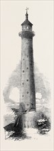 CAST-IRON LIGHTHOUSE, CONSTRUCTED FOR THE GREAT ISAAC ROCKS, SOME HUNDRED MILES FROM BERMUDA