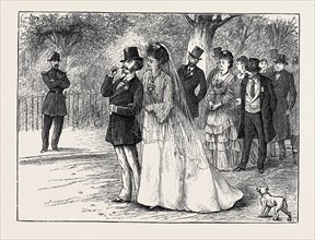 PICTURES OF PARISIAN LIFE: A WEDDING PARTY IN THE BOIS DE BOULOGNE; A FORMIDABLE REVOLUTION is