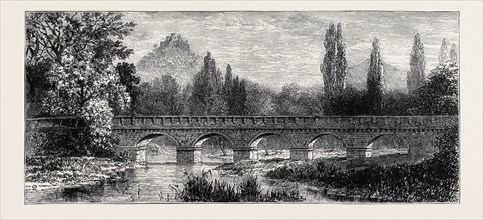 THE ATTACK ON PRINCE BISMARCK, BRIDGE OVER THE SAALE AT KISSINGEN WHERE KULLMANN WAS ARRESTED,