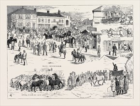 JOTTINGS AT THE HORNCASTLE HORSE FAIR, AUGUST 22, 1874