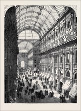 THE VICTOR EMMANUEL GALLERY, THE GREAT COVERED STREET IN MILAN