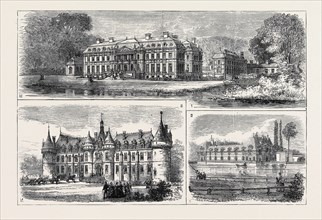 THE VISIT OF THE PRINCE OF WALES TO FRANCE: 1. Castle of Dampierre, belonging to the Duchesse de