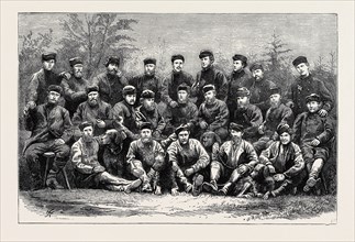 THE AUSTRIAN POLAR EXPEDITION: OFFICERS AND MEN OF THE EXPEDITION