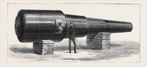 BRITISH ARTILLERY: THE NEW WOOLWICH INFANT, 81 TONS