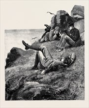 KIT, A MEMORY; BY JAMES PAYN: The three young men were reclining on the Castle slopes