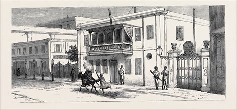 BEFORE THE BOMBARDMENT OF ALEXANDRIA, JULY 7, 1882: THE ENGLISH CONSULATE