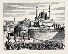 THE BRITISH OCCUPATION OF CAIRO: THE CITADEL, EGYPT