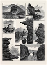 THE COLQUHOUN EXPEDITION THROUGH SOUTHERN CHINA, SCENES ON THE CANTON RIVER: 1. A Rock Near