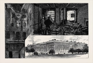 THE FATAL FIRE AT HAMPTON COURT PALACE: 1. The Burning of Mrs. Crofton's Rooms; 2. Prince Leopold