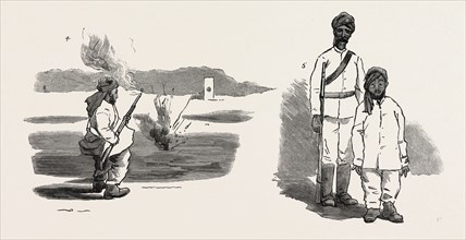THE REBELLION IN THE SOUDAN (SUDAN), THE MATERIAL WITH WHICH BAKER PASHA WAS EXPECTED TO DEFEAT THE