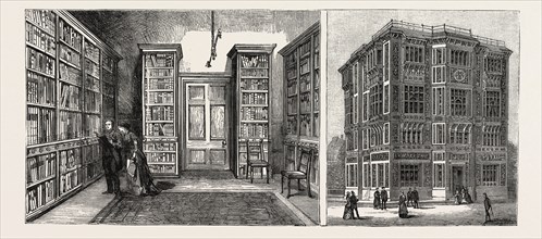 THE ROYAL COLLEGE OF MUSIC, SOUTH KENSINGTON: THE LIBRARY OF MUSICAL WORKS (LEFT IMAGE); EXTERIOR