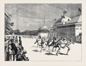 BRITISH ATHLETIC SPORTS AT ALEXANDRIA: ASTONISHING THE NATIVES