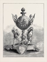 THE CLAN CAMERON PRESENTATION TO LOCHIEL, VASE PRESENTED TO LADY MARGARET ELIZABETH SCOTT OF THE