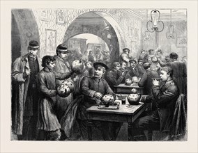 THE EASTERN QUESTION, RUSSIA: TROOPS IN A TEA-HOUSE, KISCHINEFF