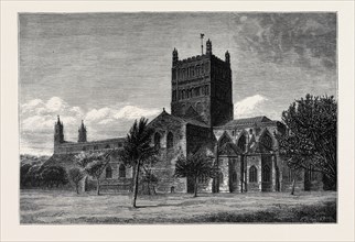 THE RESTORATION OF TEWKESBURY ABBEY: EXTERIOR OF THE ABBEY