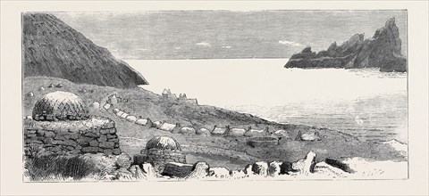 THE MOST REMOTE SPOT IN THE UNITED KINGDOM, IN THE ISLAND OF ST. KILDA: VILLAGE AND BAY, THE ONLY