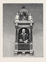 THE SHAKESPEARE ANNIVERSARY CELEBRATION: MONUMENT IN STRATFORD CHURCH