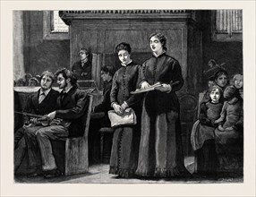 BLIND GIRLS SINGING: A SKETCH AT THE ROYAL NORMAL COLLEGE OF MUSIC, UPPER NORWOOD