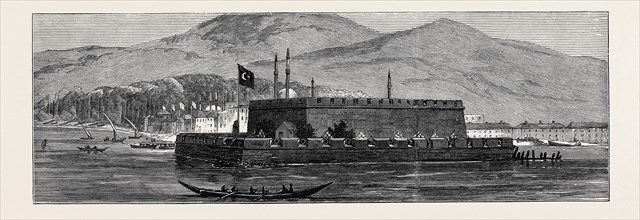 THE RUSSO-TURKISH WAR, THE KEY OF THE DARDANELLES: CHANAK KALESSI, ON THE ASIATIC SHORE