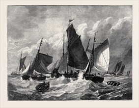 THE OYSTER BOAT, 1870