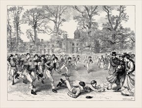 FOOTBALL AT RUGBY, 1870