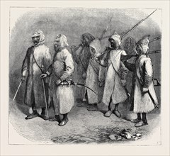 THE NIGHT PATROL AT CAIRO, EGYPT, 1870