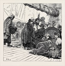 ON THE ATLANTIC STEAMER: OFF QUEENSTOWN, 1870