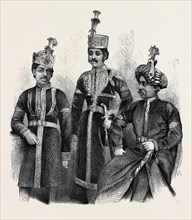 HIS HIGHNESS THE NAWAB NAZIM OF BENGAL, BEHAR, AND ORISSA AND HIS SONS, 1870
