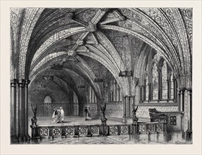 ST. STEPHEN'S CRYPT, WESTMINSTER, LONDON, 1870
