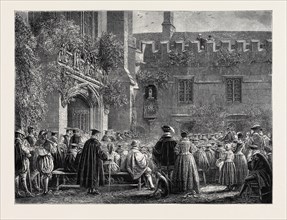 PALM SUNDAY AT OXFORD IN THE OLDEN TIME
