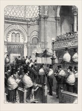 CONSECRATION OF THE NEW CENTRAL SYNAGOGUE IN GREAT PORTLAND STREET, 1870