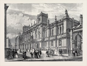 THE NEW LONDON UNIVERSITY BUILDINGS, BURLINGTON GARDENS, 1870