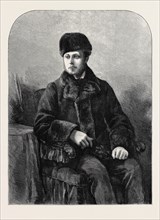 H.R.H. PRINCE ARTHUR IN CANADIAN WINTER COSTUME, 1870