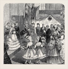 H.R.H. THE PRINCESS LOUISE AT THE FANCY BAZAAR, CANNON STREET HOTEL, LONDON, 1870