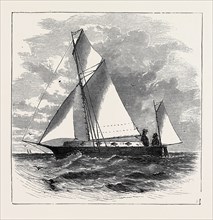 THE "CITY OF RAGUSA", A VESSEL ON ITS WAY FROM GREAT BRITAIN TO NEW YORK ACROSS THE ATLANTIC, 1870