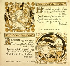THE MISER AND HIS GOLD; THE GOLDEN EGGS