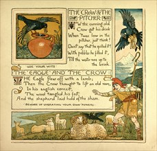 THE CROW AND THE PITCHER; THE EAGLE AND THE CROW
