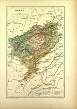MAP OF DOUBS, FRANCE