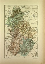 MAP OF JURA, FRANCE