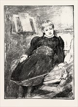 SKETCHES OF PICTURES IN THE EXHIBITION OF THE ROYAL INSTITUTE OF PAINTERS IN WATER COLOURS: MISS