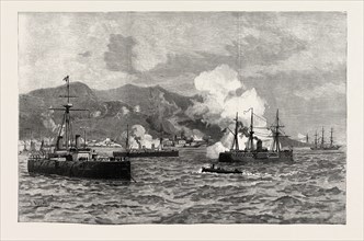 THE CIVIL WAR IN CHILE: BOMBARDMENT OF IQUIQUE.